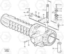 6871 Brake operation rear BL61, Volvo Construction Equipment