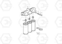 25055 Oil filter housing A40E, Volvo Construction Equipment