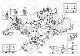 59575 Cable and wire harness, main EC460B, Volvo Construction Equipment