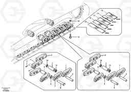 48777 Track chain EC460B, Volvo Construction Equipment