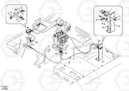 47565 Working hydraulic, hammer and shear for 1st pump flow EC460B, Volvo Construction Equipment