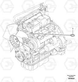 69857 Thermal switch ECR28 TYPE 601, Volvo Construction Equipment