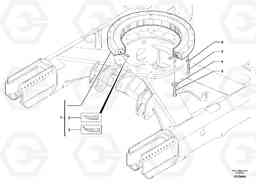 1449 Slewing ring EC30 TYPE 282, Volvo Construction Equipment