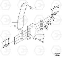 57897 Control selector switch installation ECR38 TYPE 602, Volvo Construction Equipment