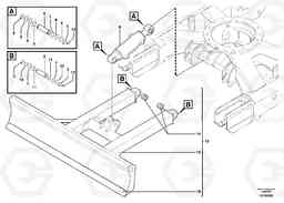 2522 Dozer blade EC30 TYPE 282, Volvo Construction Equipment