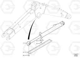 102507 Cylinder rod protection EC35 TYPE 283, Volvo Construction Equipment