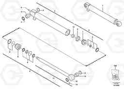 69429 Dipper arm cylinder ECR28 TYPE 601, Volvo Construction Equipment