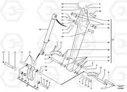 102932 Dipper arm ECR28 TYPE 601, Volvo Construction Equipment