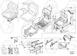 62386 Suspended seat EC30 TYPE 282, Volvo Construction Equipment