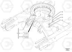 2976 Slewing ring EC35 TYPE 283, Volvo Construction Equipment