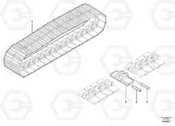 7902 Steel tracks ECR38 TYPE 602, Volvo Construction Equipment