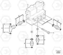 7067 Electrovalve installation ECR38 TYPE 602, Volvo Construction Equipment