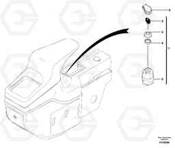 14172 Starting and preheating switch ECR38 TYPE 602, Volvo Construction Equipment