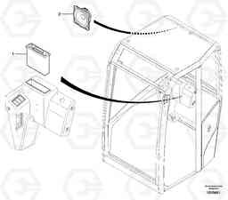 73597 Radio kit ECR28 TYPE 601, Volvo Construction Equipment