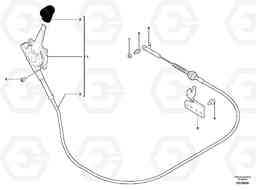 76531 Engine acceleration control ECR28 TYPE 601, Volvo Construction Equipment