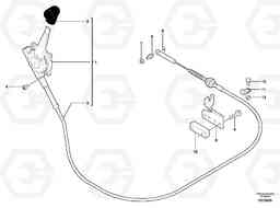 79428 Engine acceleration control ECR38 TYPE 602, Volvo Construction Equipment