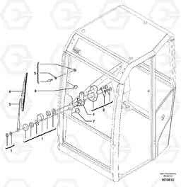 69555 Cleaning system ECR28 TYPE 601, Volvo Construction Equipment