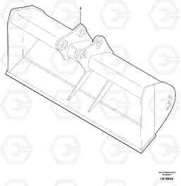 36311 Grading bucket EW50VV TYPE 256, Volvo Construction Equipment