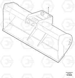 14937 Grading bucket for Quickfit EC20 TYPE 263 XT/XTV, Volvo Construction Equipment