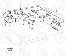 24981 Radio bracket L330C SER NO 60188-, Volvo Construction Equipment