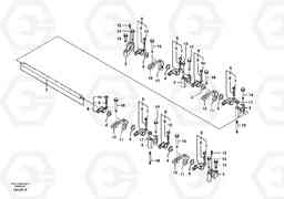 2526 Rocker arm ECR58, Volvo Construction Equipment