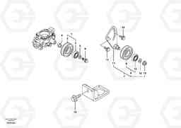 4002 Belt transmission ECR58, Volvo Construction Equipment