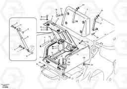 8402 Tool box, cowl EC180B, Volvo Construction Equipment