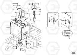 75822 Hydraulic oil tank EC160B, Volvo Construction Equipment