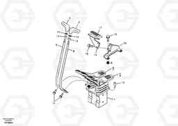 50292 Remote control valve pedal with fitting parts EC160B, Volvo Construction Equipment