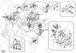 100756 Working hydraulic, hammer and shear for 1st pump flow EC160B, Volvo Construction Equipment