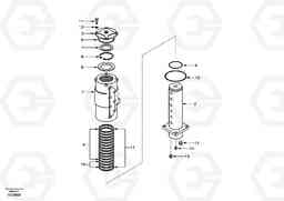 45249 Turning joint EW130, Volvo Construction Equipment