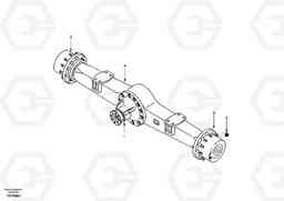 72421 Axle, rear EW130, Volvo Construction Equipment