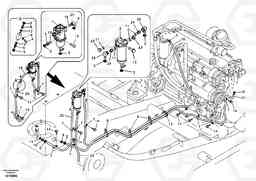 75071 Fuel pipe - Fuel tank EC240B SER NO INT 12641- EU & NA 80001-, Volvo Construction Equipment