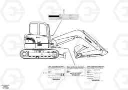 11322 Product identification plate ECR88 S/N 14011-, Volvo Construction Equipment