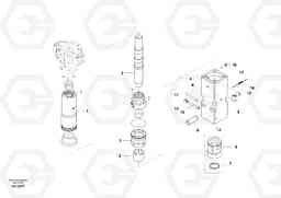 7986 Hydraulic Hammer, Accumulator Housing EC135B SER NO 20001-, Volvo Construction Equipment