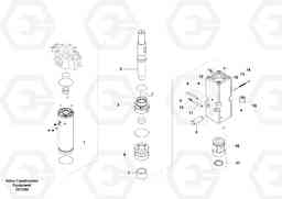 87861 Hydraulic Hammer, Accumulator Housing EW210C, Volvo Construction Equipment