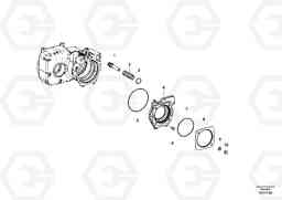 52462 Input shaft, housing EW145B, Volvo Construction Equipment