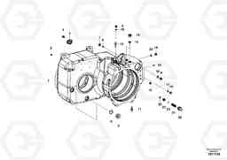 75845 Gear box housing with fitting parts EW145B PRIME S/N 15001-, Volvo Construction Equipment