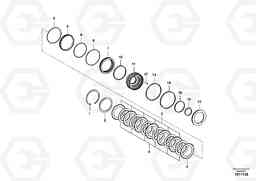 52863 Disc brake EW145B, Volvo Construction Equipment