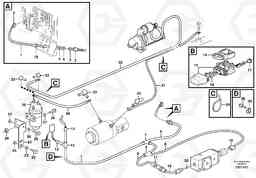 101627 Cable harness, secondary steering system. L50E BRAZIL, S/N 71001 -, Volvo Construction Equipment