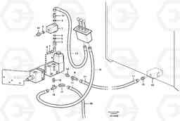 4640 Servo hydraulic: hydraulic lines L50E BRAZIL, S/N 71001 -, Volvo Construction Equipment