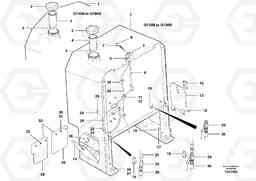 13689 Fuel tank G700B MODELS S/N 35000 -, Volvo Construction Equipment