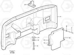 55364 Counterweights EW180B, Volvo Construction Equipment