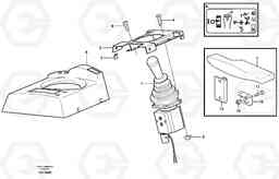 22931 Servo valve with fitting parts. L330D, Volvo Construction Equipment