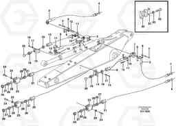 7106 Grab equipment, with shut-off cocks, X1, Hammer EW180B, Volvo Construction Equipment