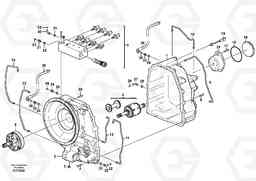 41106 Hydraulic transmission with fitting parts BL70, Volvo Construction Equipment