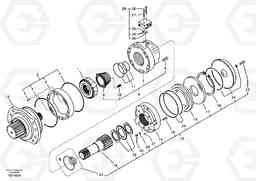 13790 Swing motor ECR58, Volvo Construction Equipment