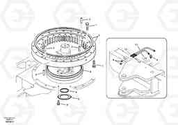 4587 Swing system ECR58, Volvo Construction Equipment