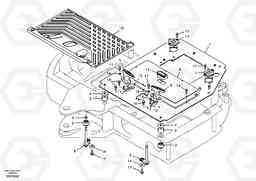 4636 Cabin floor ECR58, Volvo Construction Equipment