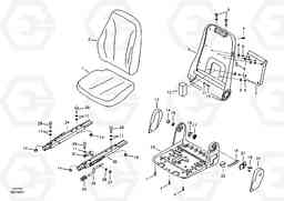 4653 Operator's seat ECR58, Volvo Construction Equipment